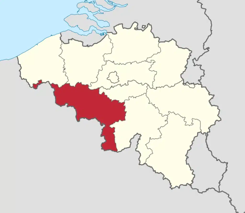 Intervention de débouchage dans la province du Hainaut