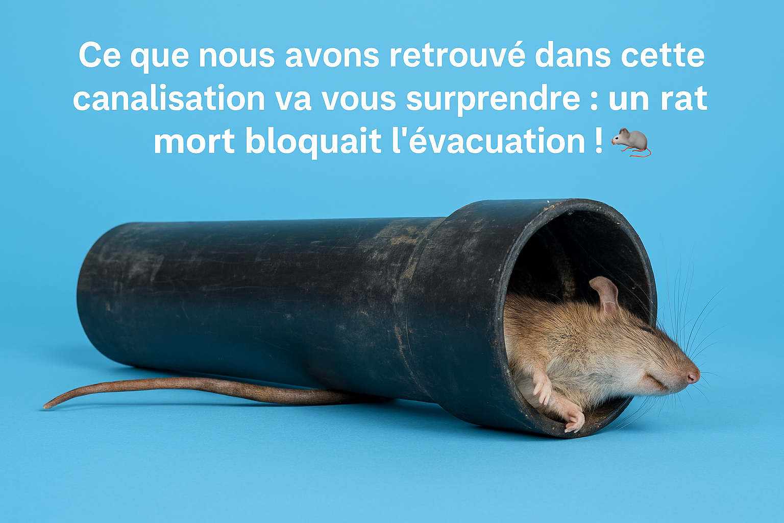 Tu ne croiras jamais ce qu’on a trouvé dans cette canalisation à Waterloo