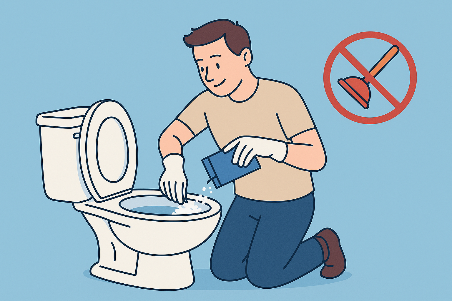 Blog comment deboucher les toilettes sans ventouses KL Débouchage | Expert du débouchage en Belgique